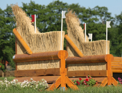 eventingequipment dubbele schuine riethaag