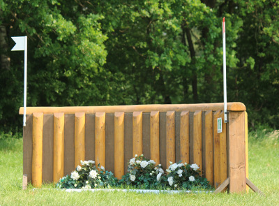 eventingequipment pallisaden in halve cirkel