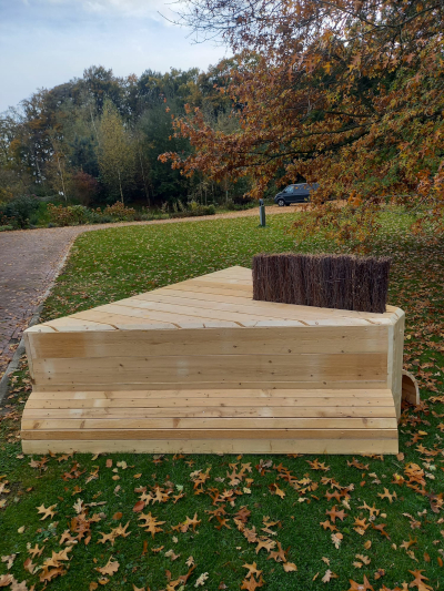 eventingequipment punt met deel bezem